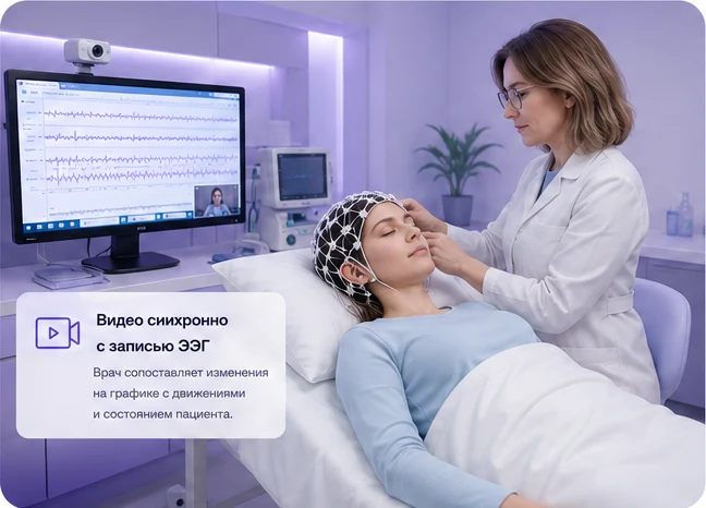 Видео-ЭЭГ исследование в клинике